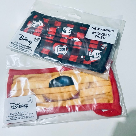 [Disney] Face Masks - Set of 2 - Picture 2 of 2